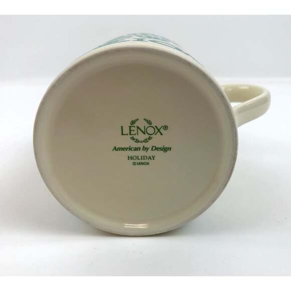 Lenox Heat Changing Christmas Mug Dashing Through The Snow Holiday 12oz Boxed - Picture 7 of 9